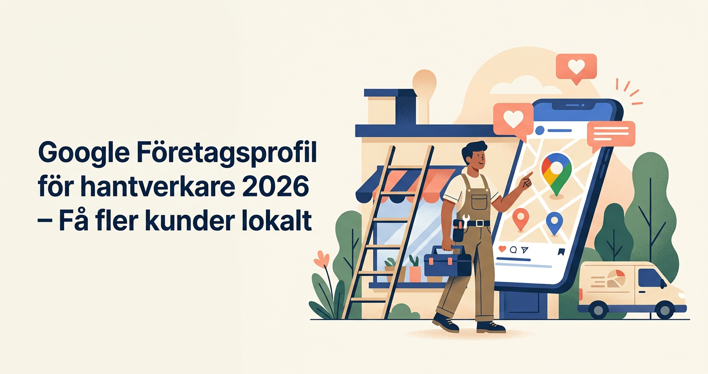 Google Företagsprofil: Få fler lokala kunder